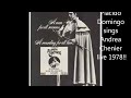 Placido Domingo sings Andrea Chenier live San Juan 1978!!