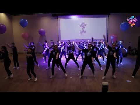 Финал конкурса "Танцуй, школа!": выступление команды лицея №22