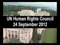 Hate Israel Day at the UN Human Rights Council, Sept. 24