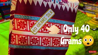 Silk Saree Shop At Bangalore | 40 Gram Silk Saree For Rs. 395/- 😲 | Saree Starts 395 - 5 lakh - T.K