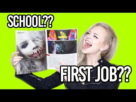 HOW I BECAME A MAKEUP ARTIST with pictures