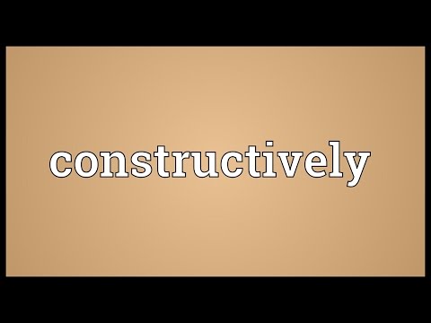 Header of constructively