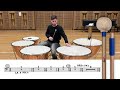 Orchestral Excerpts Timpani sheet - THE RITE OF SPRING - Stravinsky #mallets #timpani #stravinsky
