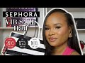 SEPHORA VIB SALE HAUL FT. ABH, TOPICALS, HERMES, FORVR MOOD & MORE!