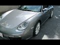 2005 Porsche Boxster get our Ceramic Coating on exterior AND leather.