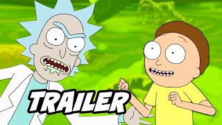 Rick ve Morty Season 4 Sezon 6 Tanıtım Fragman ve İleti  Kredi Sahnesini Yıkmak