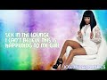 Nicki Minaj Ft. Lil Wayne, Bobby V. - Sex In The Lounge (Lyrics On Screen) HD