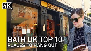 Bath, Somerset England 2023 | Bath Top 10 Places To Hang Out 4K
