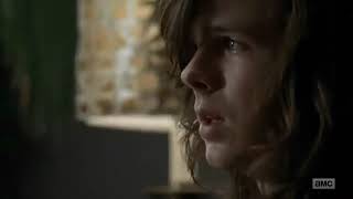 The Walking Dead 7X07 Negan Makes Carl Sing A Song