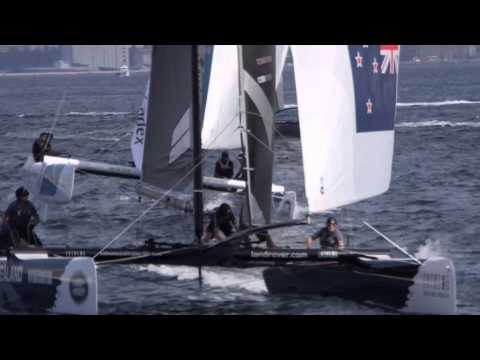 ETNZ: Extreme Sailing Series Istanbul- Race Day 1