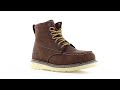 Iron Age Men's Brown 6" Wedge Work Boot - IA5061
