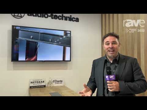 ISE 2022: Audio-Technica Intros ATND1061 Beamforming Ceiling Array Microphone