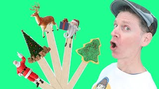 Christmas | Pop Sticks Song With Matt | Dream English Kids