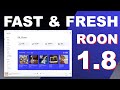 Roon Version 1 8 fresh and fast