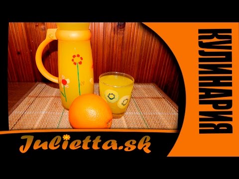Как сделать 1 литр сок с одного апельсина