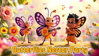 Flutter Flutter Erflies Dance In The Garden Kutties Chutties 3D Song Kutties Chutties