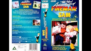 The New Adventures of Fireman Sam: Disaster for Dinner (1995 UK VHS)