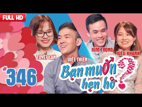 BẠN MUỐN HẸN HÒ #346 | Nữ sinh bản sao Misthy thả thính làm soái ca thế giới di động đổ gục 💖