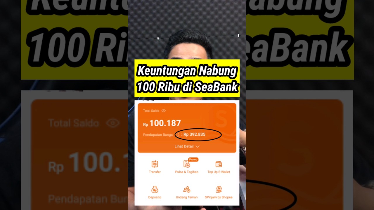 Save 100 thousand in Seabank #Shorts Save 100 thousand in Seabank #Shorts