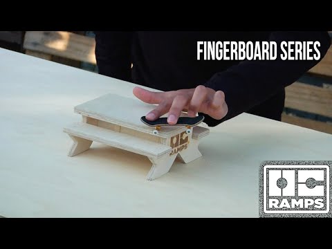 Fingerboard Ramp - Picnic Table