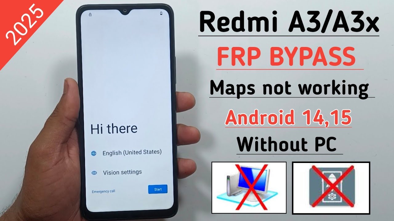 Redmi A3x/A3 Frp Bypass Android 15 | How To Bypass Frp Redmi A3x/A3 Frp Bypass Android 15 | How To Bypass Frp