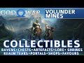 God of War - Volunder Mines All Collectible Locations (Ravens, Chests, Artefacts, Shrines) - 100%