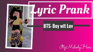 Bts Boy With Luv Lyric Prank In Royale Highitzmelodyhere