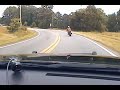 High Speed Police Chase Motorcycle Cop Rolls His Dodge Charger K-9 Is Mad (Dashcam Video)