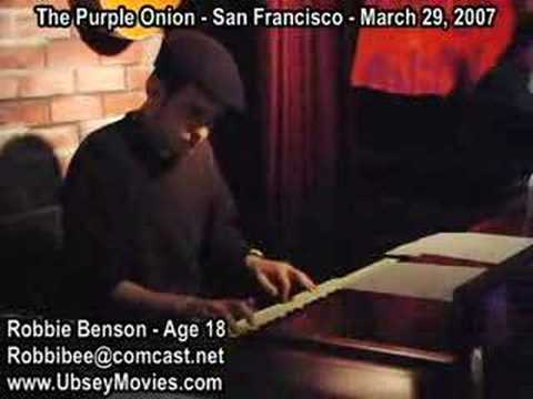 Robbie Benson 18 plays Sunny funky on the Hammond B3