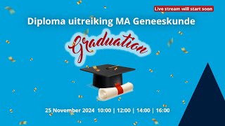 Diploma Uitreiking Master Geneeskunde - Session 1