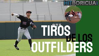 Tiros de los Outfielders