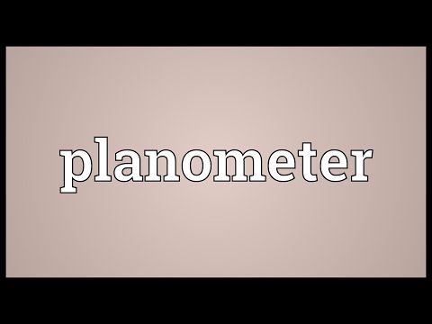 Header of planometer