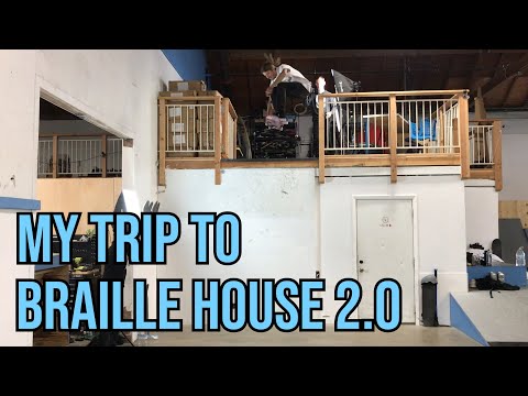 MY TRIP TO BRAILLEHOUSE 2.0 - WITH JAWS AND A HAPPY MEDIUM