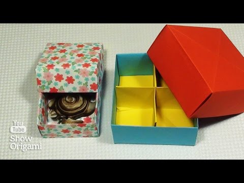 Оригами для подарка без клея Оригами для подарка без клея