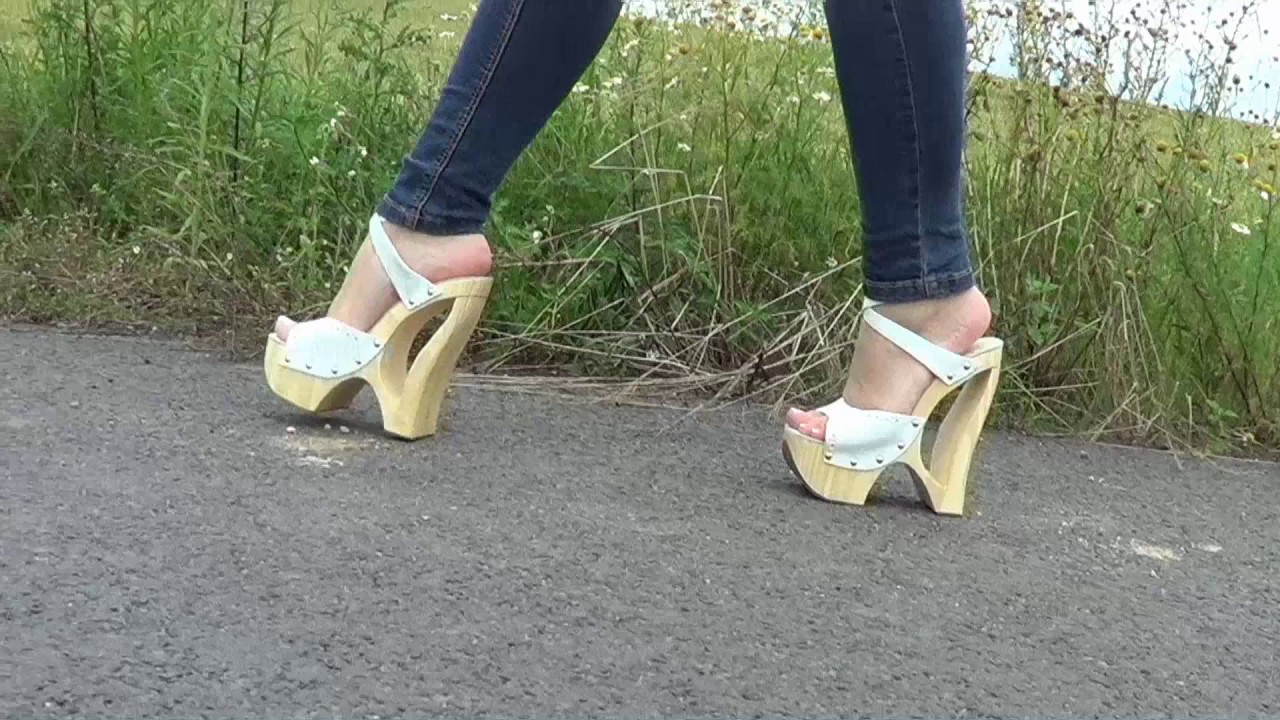 Teen wedge heels fan xxx pic