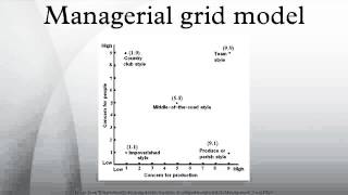 the managerial grid model