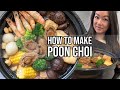 🍲 How to Make EASY Poon Choi / Pen Cai for Lunar New Year (鮑魚盆菜)