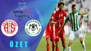 Antalyaspor - Konyaspor 3 - 2 Maç Özeti̇ Pes 21