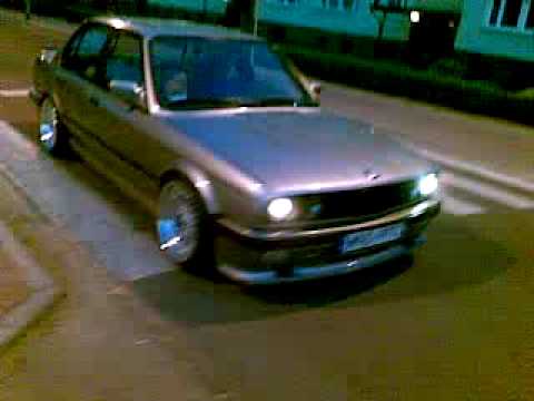 BMW e30 SEDAN with MTechnic I and m52b28 engine from bmw e36 BBS RS 17 