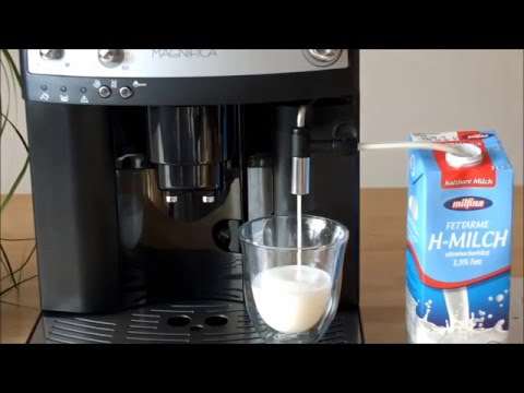 Как сделать капучино в delonghi Как сделать капучино в delonghi