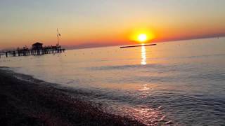 Antalya Göynük Sabah Güneşin Doğuşu