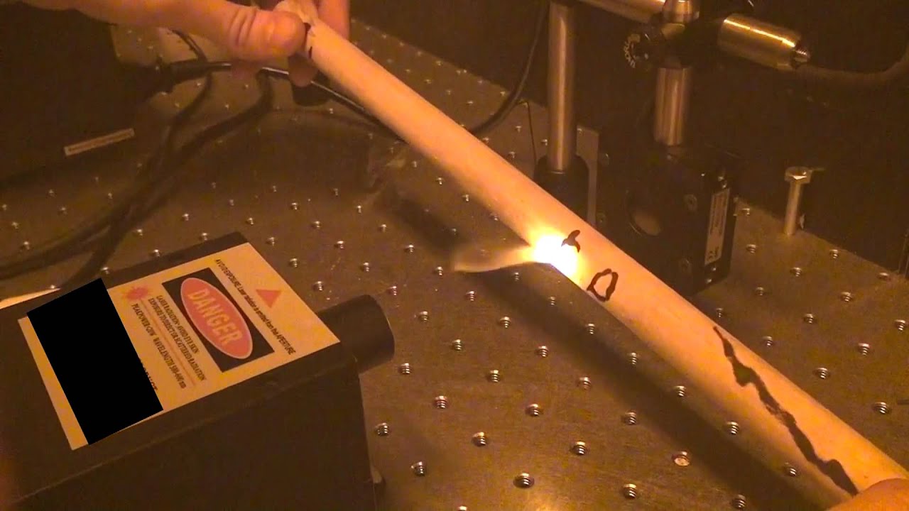 6 WATT Green Laser Burning Things YouTube