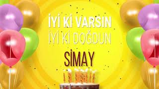 Si̇may - İyi Ki Varsın İyi Ki Doğdun Simay