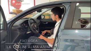 Yeni Arabam Fiat Egeayı İlk Teslim Alma Anım