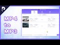 [2022] 3 Steps to Convert MP4 to MP3 | HitPaw Video Converter Tutorial