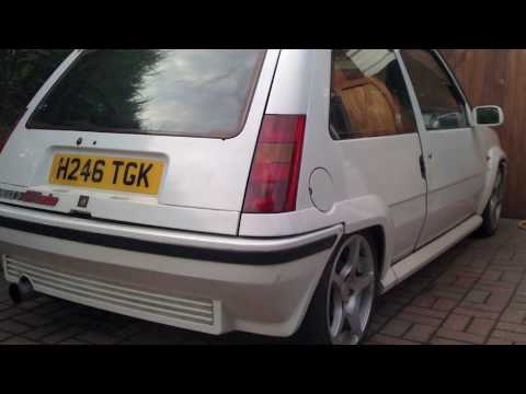 Here we have my Renault 5 GT Turbo Some of the things in the last six months 