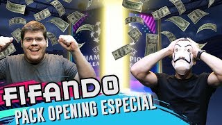 TIRAMOS UM CRAQUE NO PACK OPENING DA CHAMPIONS LEAGUE FIFA 19
