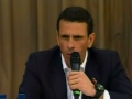 Henrique Capriles en mesa de diálogo I
