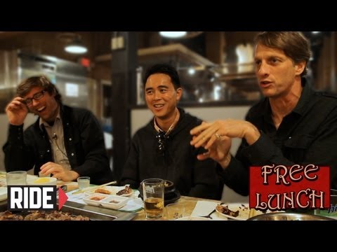 Jeremy Klein, Tony Hawk, and Willy Santos on Free Lunch