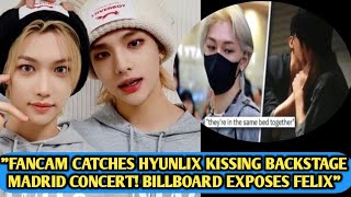  Choc  Une Fancam Surprend Hyunlix En Train Dembrer Dans Les Coulisses Dun Concert À Mad...
